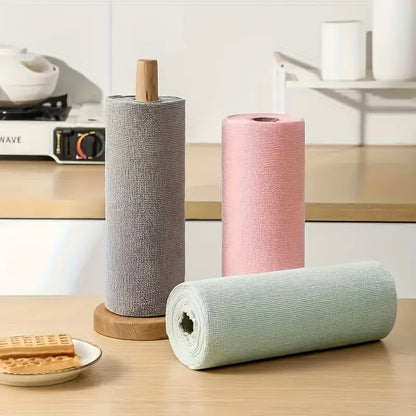 Reusable Microfiber Kitchen Towel Roll (20 Sheets)