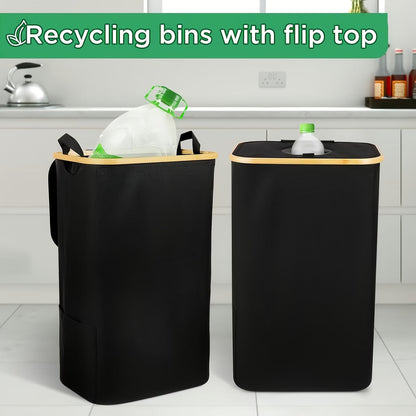 100L Large Capacity Smart Waste Bin with Removable Inner Bag
