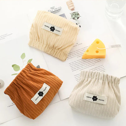 FlexiPouch™ - Elastic Corduroy Storage Pouch (Multi-Color)