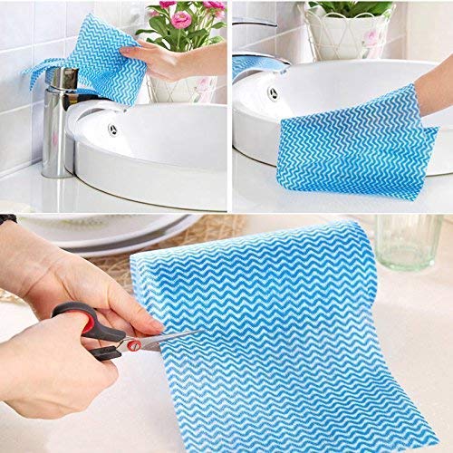 Reusable Kitchen Towel Roll for Dish Cleaning – Absorbent, Eco-Friendly & Tearable