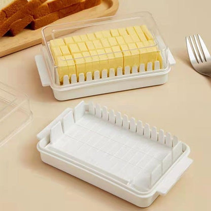 Multipurpose Butter Storage & Slicer Box with Built-in Cutter