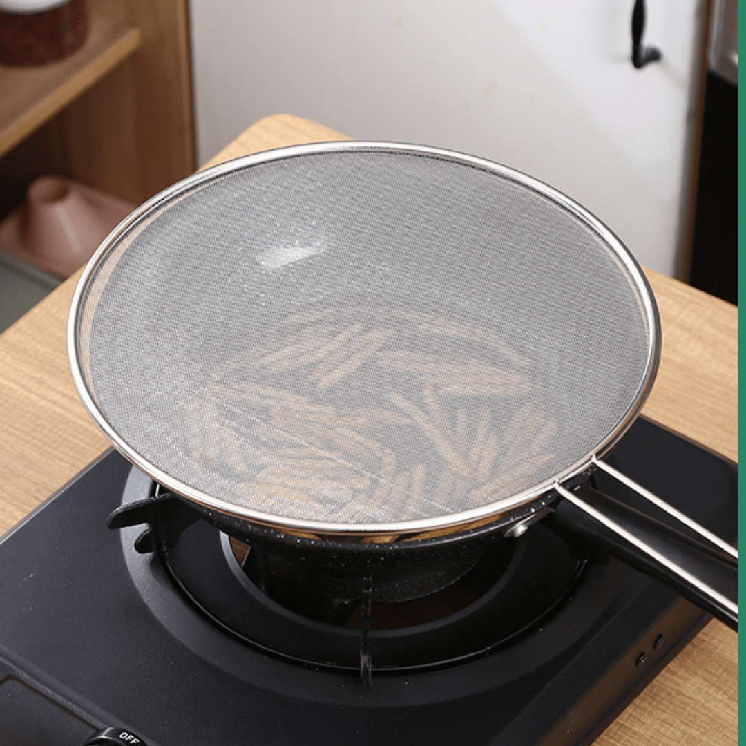 Fine Mesh Stainless Steel Oil Splash Guard