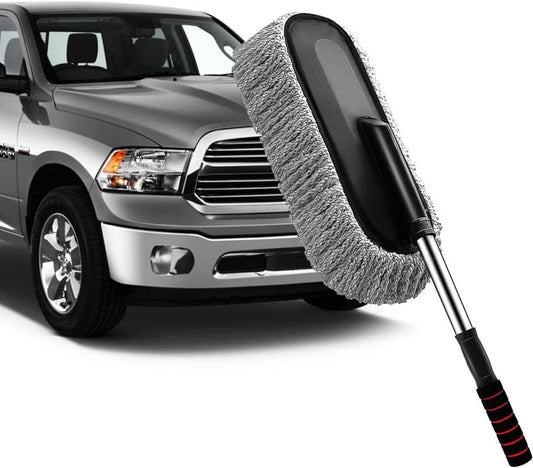 Car Cleaning Duster with Extendable Handle