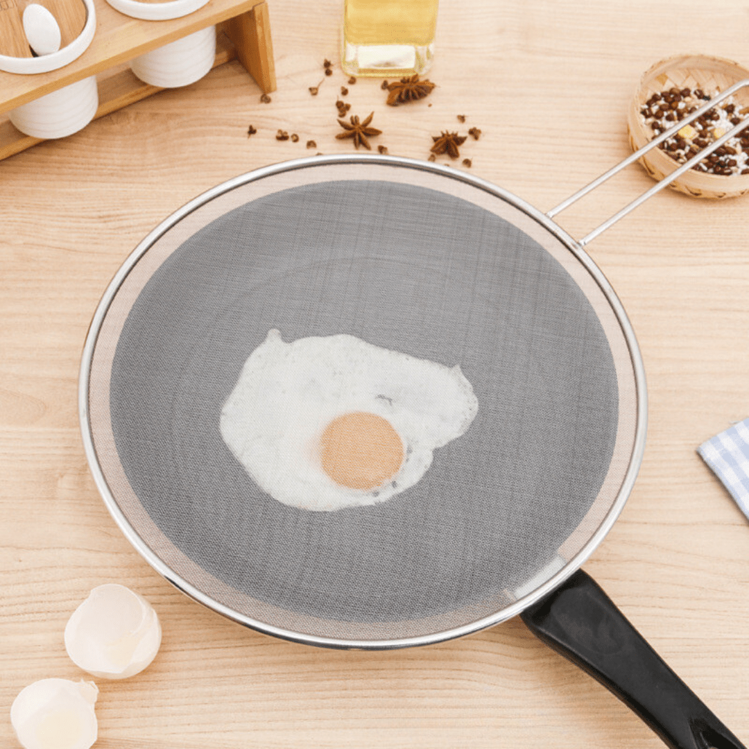 Fine Mesh Stainless Steel Oil Splash Guard