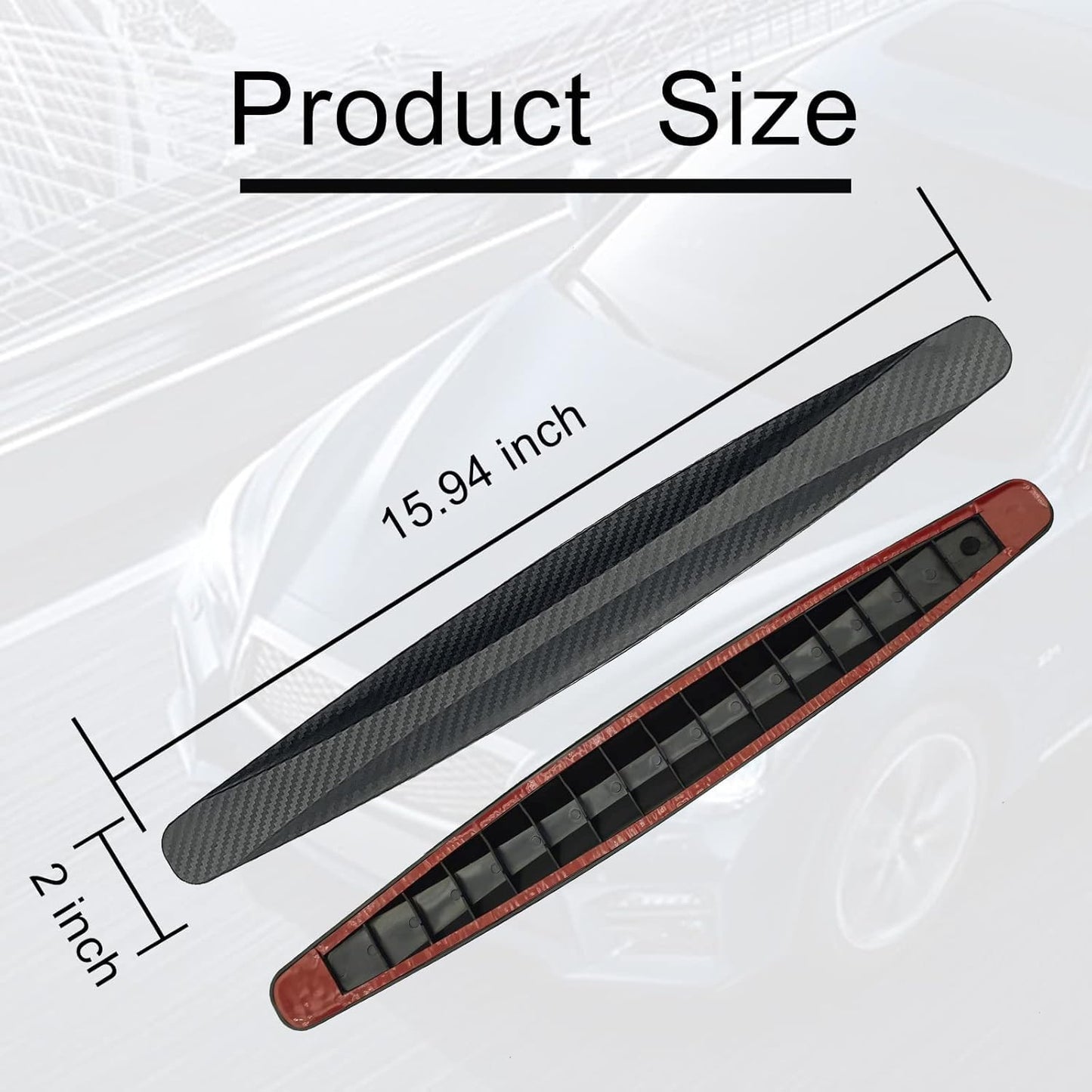 Anti-Collision Bumper Guard for Car Protection (Black Only)
