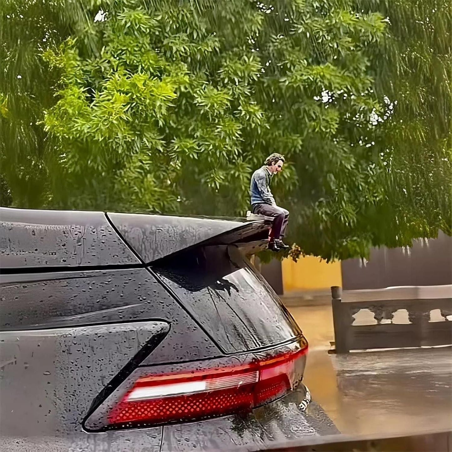 Realistic Joker Car Showpiece – Premium Car Accessory