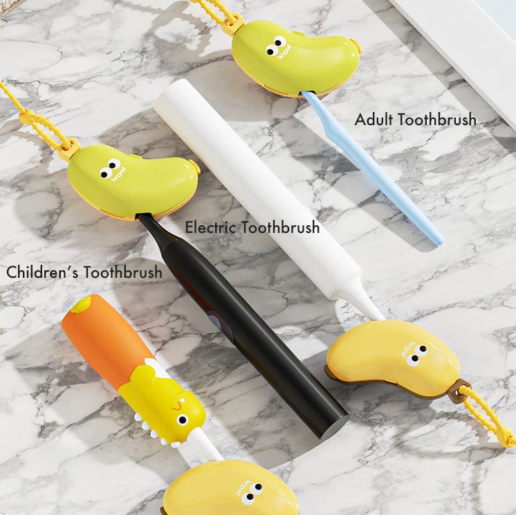 Banana Toothbrush Cover – Cute Travel Friendly Case