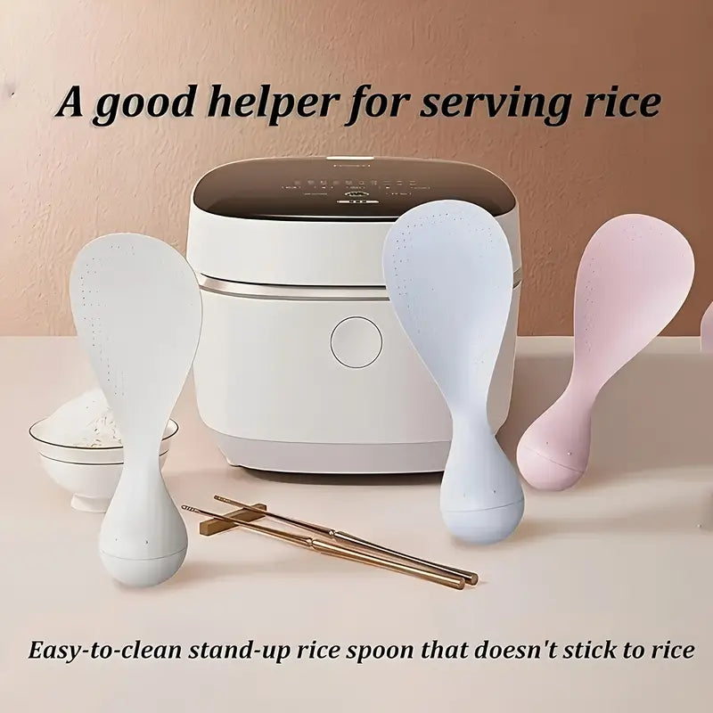 Self-Standing Non-Stick Rice Serving Spoon