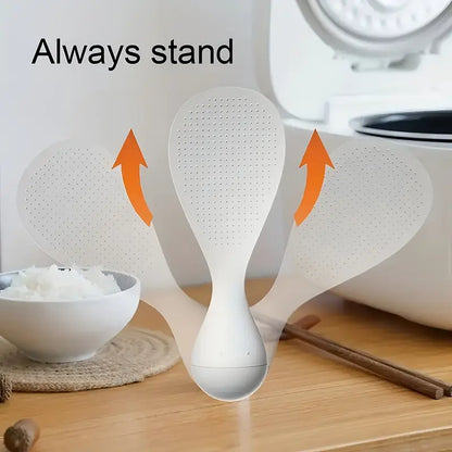 Self-Standing Non-Stick Rice Serving Spoon
