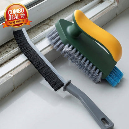 Ultimate Deep Clean Duo: Scrubber & Gap Cleaning Brush Set