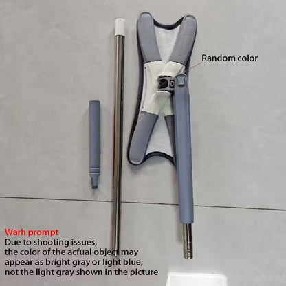Microfiber X-Shape Self-Wringing Mop